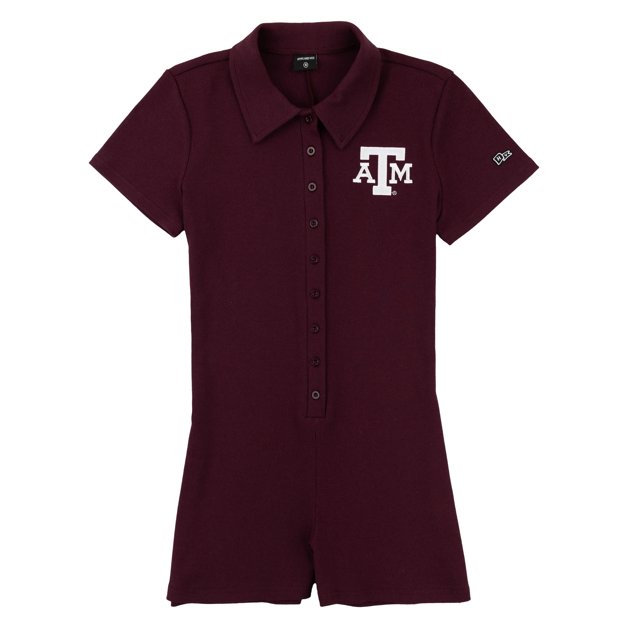Texas A&M Hype & Vice Maroon Gameday Romper