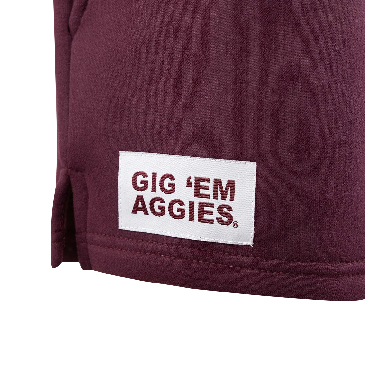 Gig 'Em Aggies Scarlet & Gold Soft Shorts - Maroon - Image 3