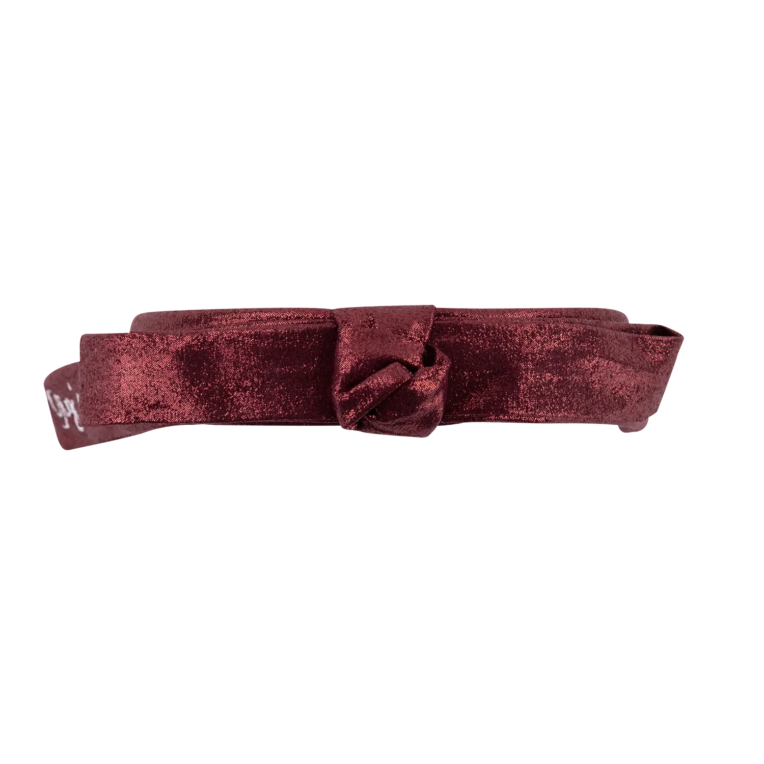 Gig 'Em Aggies Thin Embroidered Ribbon Bow Headband - Image 8