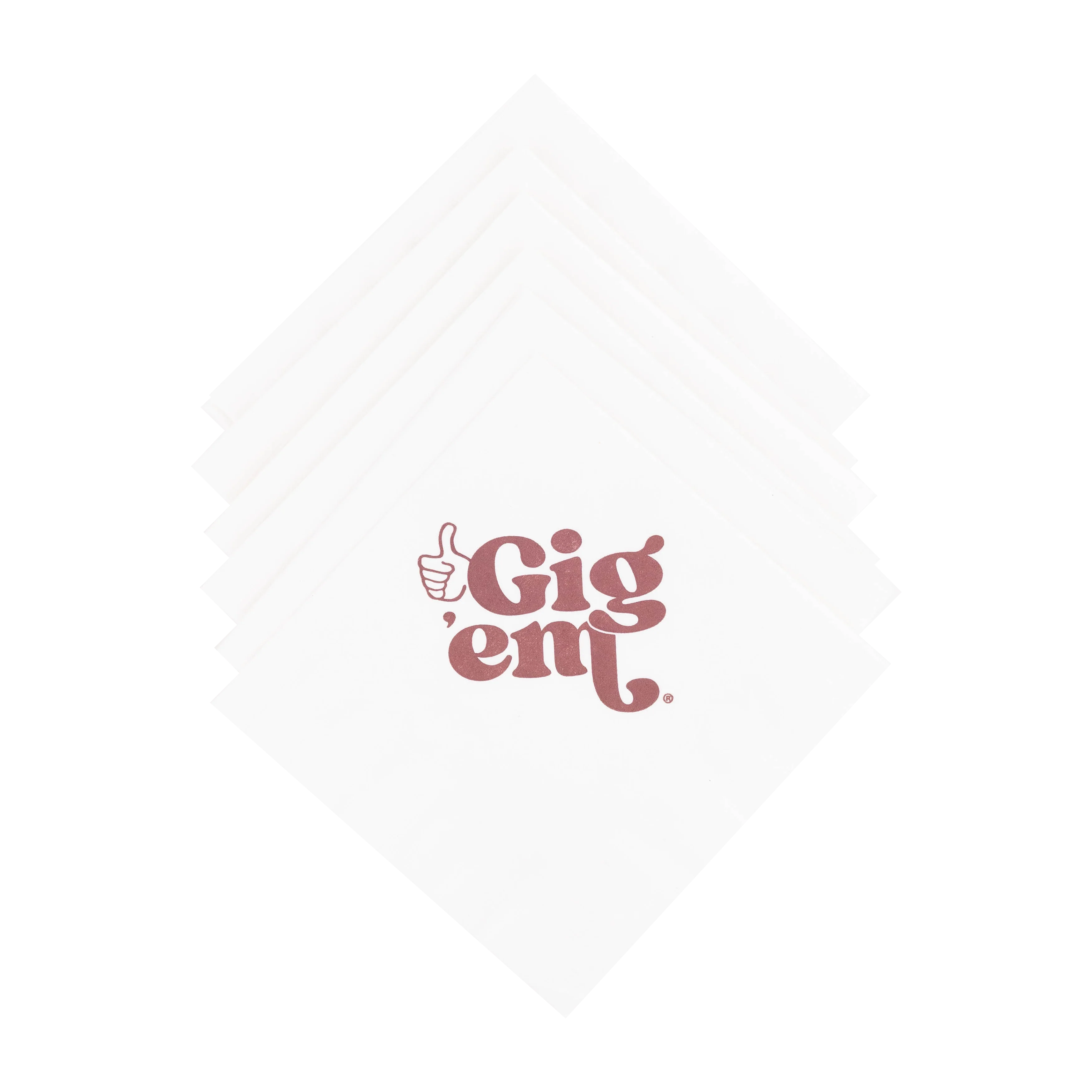 Gig 'Em Napkins - Image 2