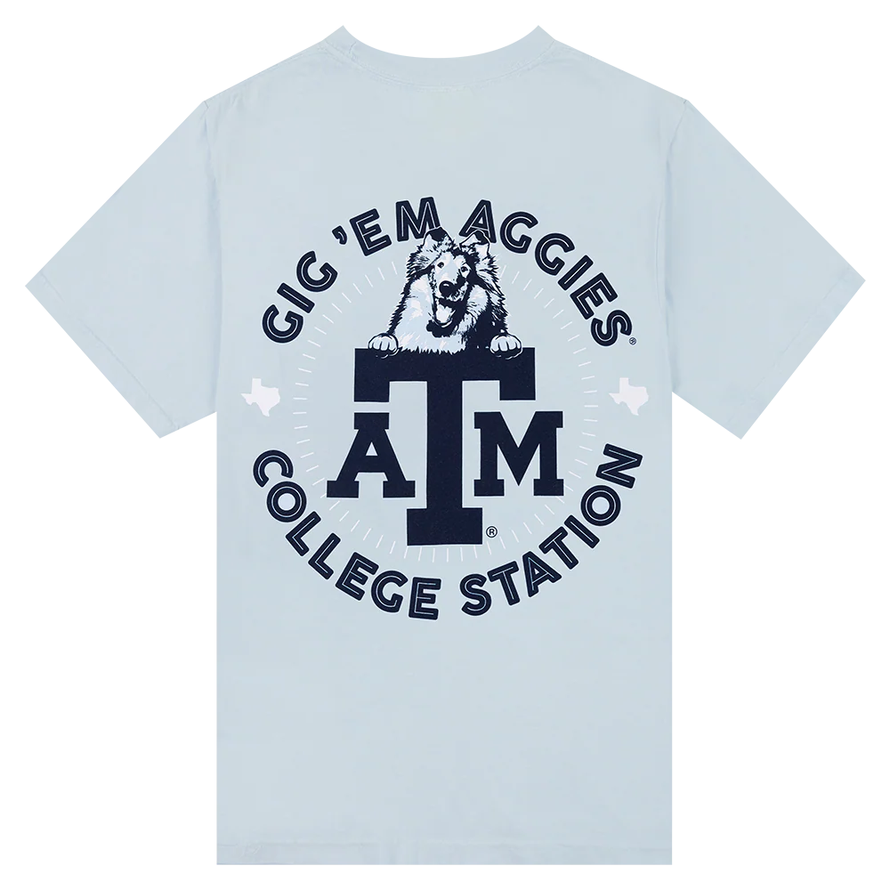 Texas A&M Aggies Gig 'Em Reveille Over T-Shirt