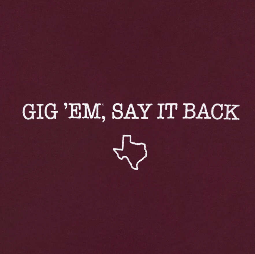 Gig 'Em, Say It Back T-Shirt - Image 2