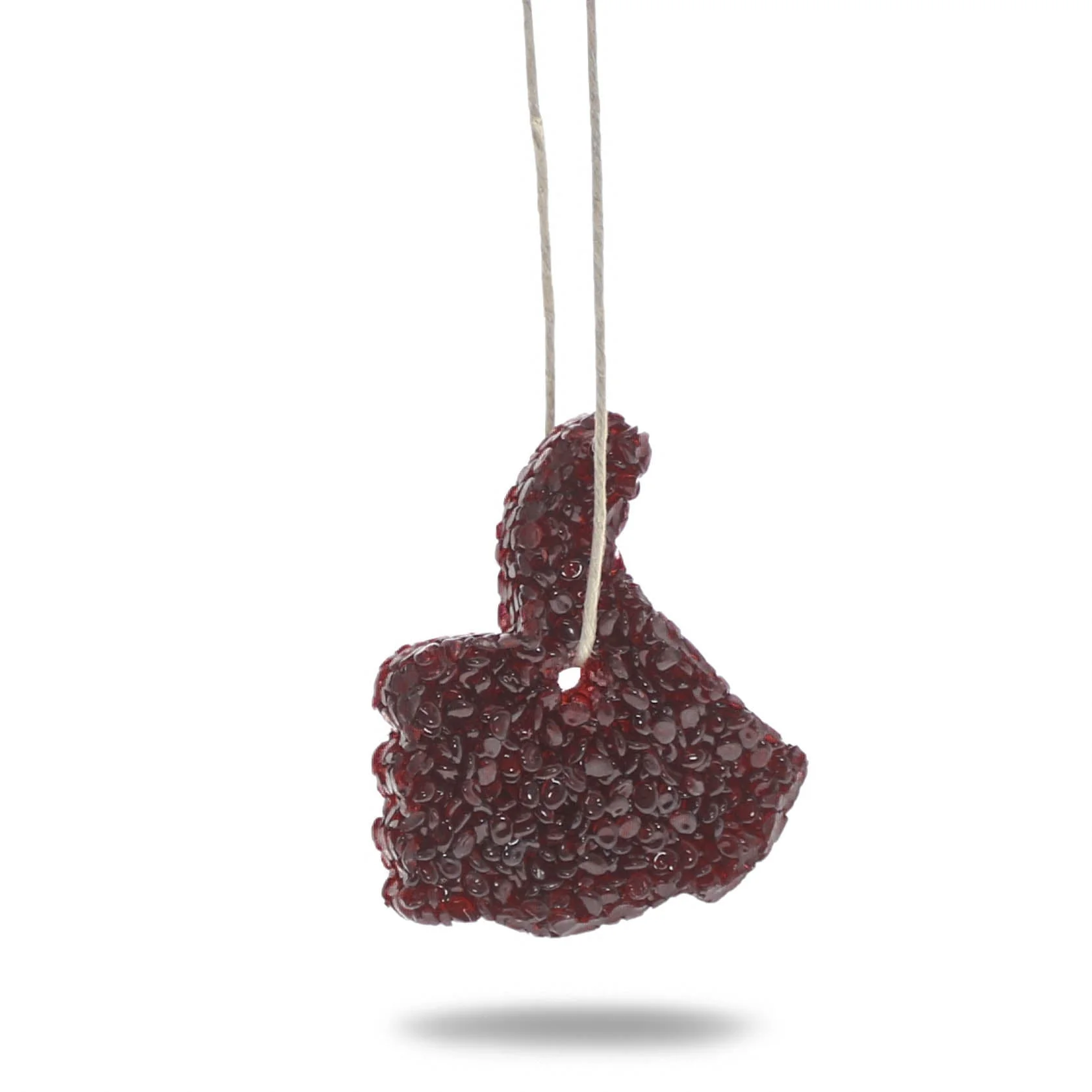 Gig em Strawberry Leather Bead Air Fresh