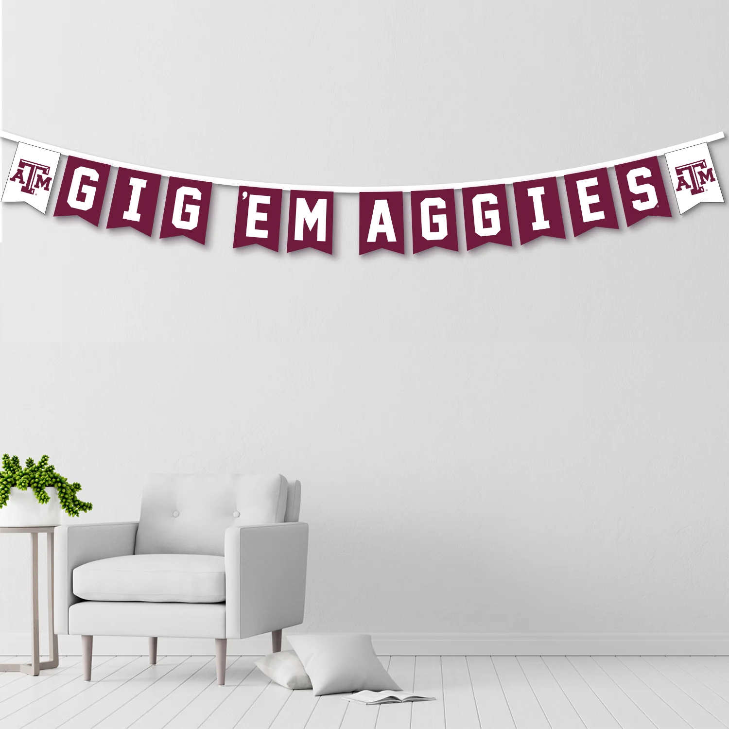 Gig'Em Aggies Banner String - Image 2