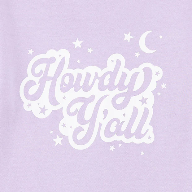 Howdy Y'all Moon Youth T-Shirt - Image 2
