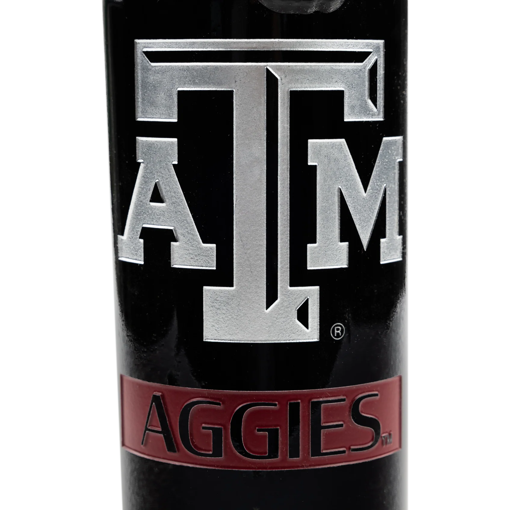 In Store Pick Up Or Local Delivery Only: Texas A&M Aggies Etched Wine - Image 2