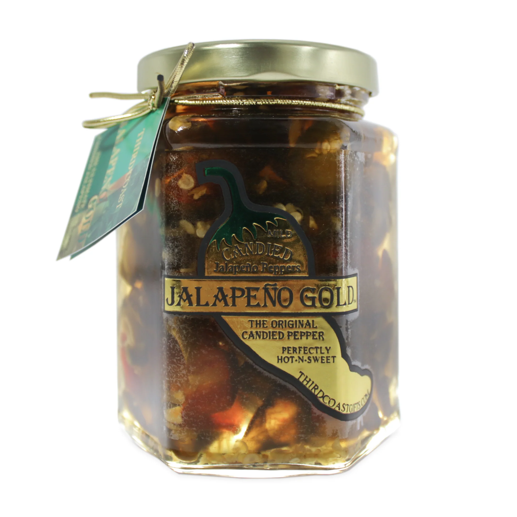 Jalapeño Gold Candied Jalapeno Peppers - Image 3