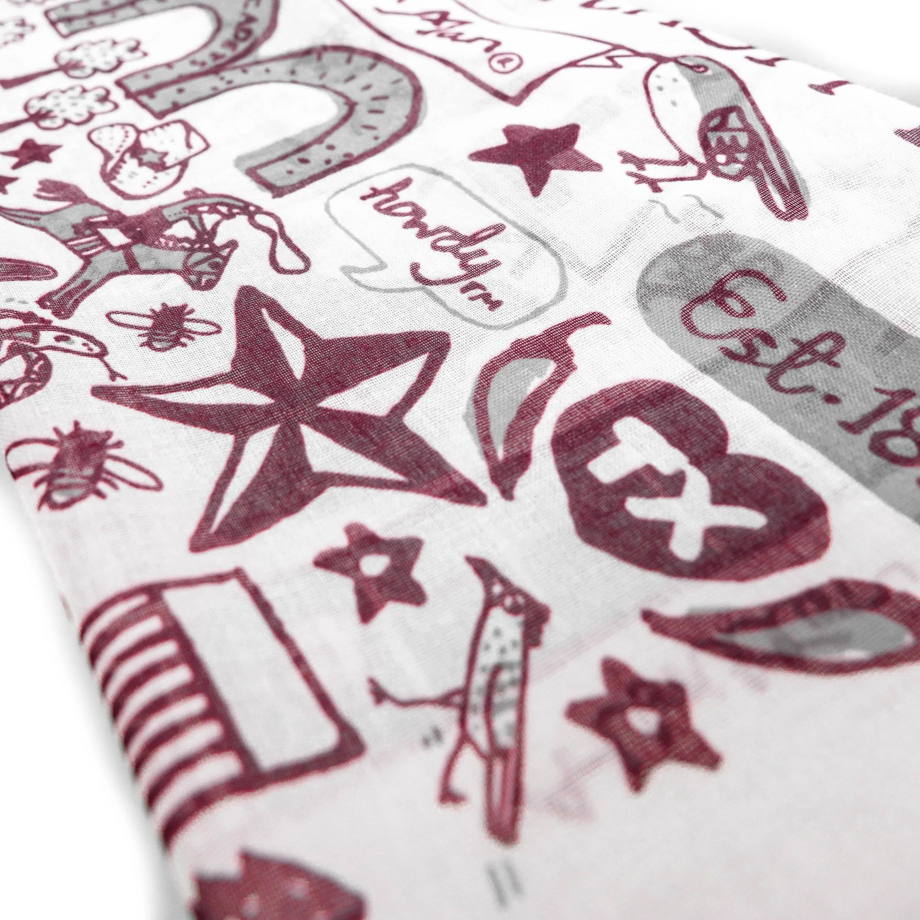 Texas A&M Julia Gash Large Scarf - Image 3