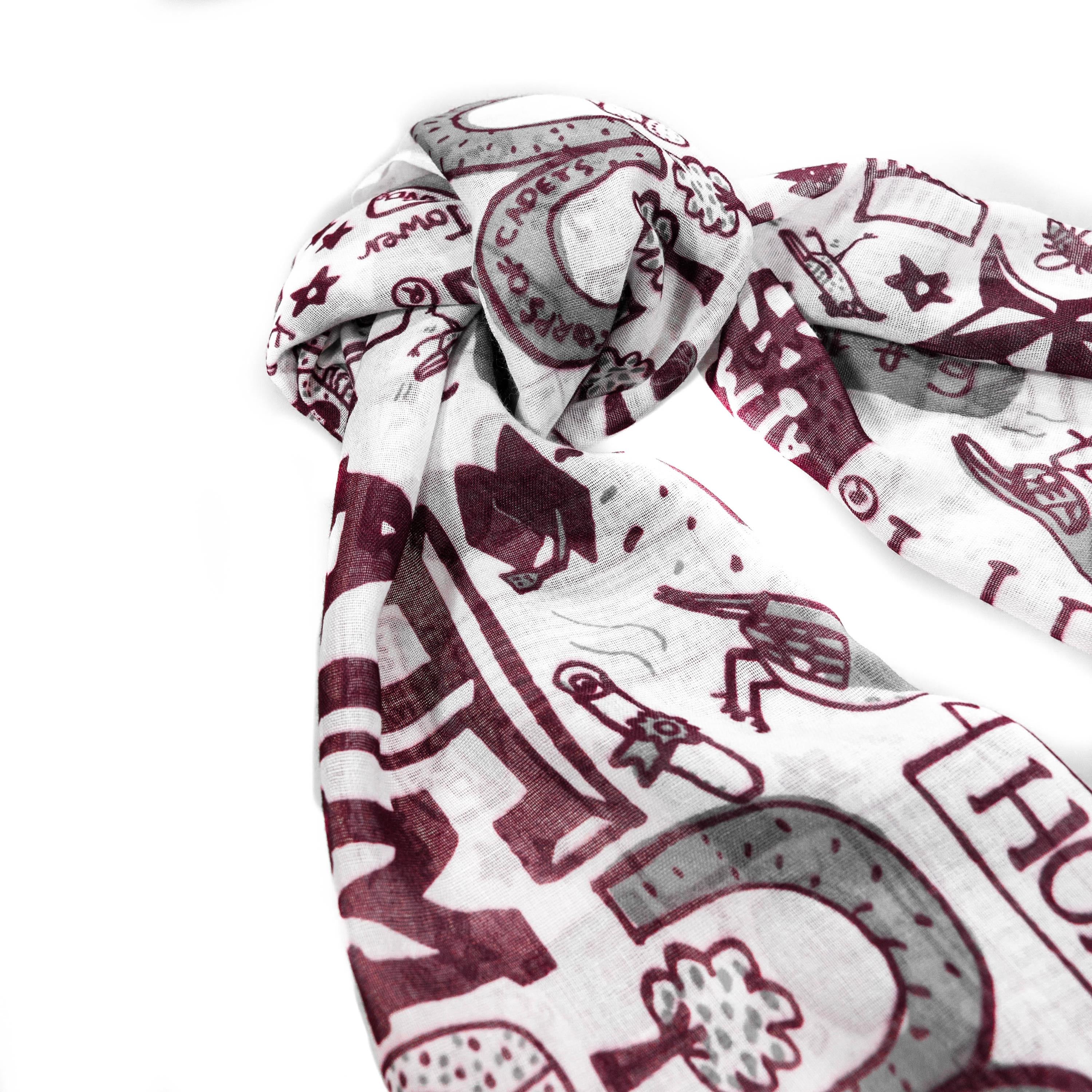 Texas A&M Julia Gash Large Scarf - Image 4