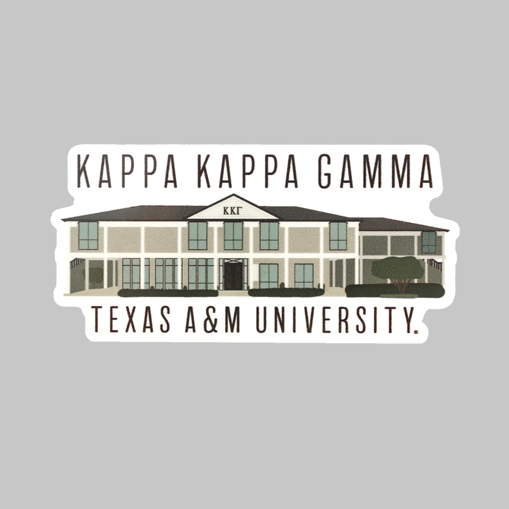 Texas A&M Kappa Kappa Gamma Dizzler Sticker - Image 3