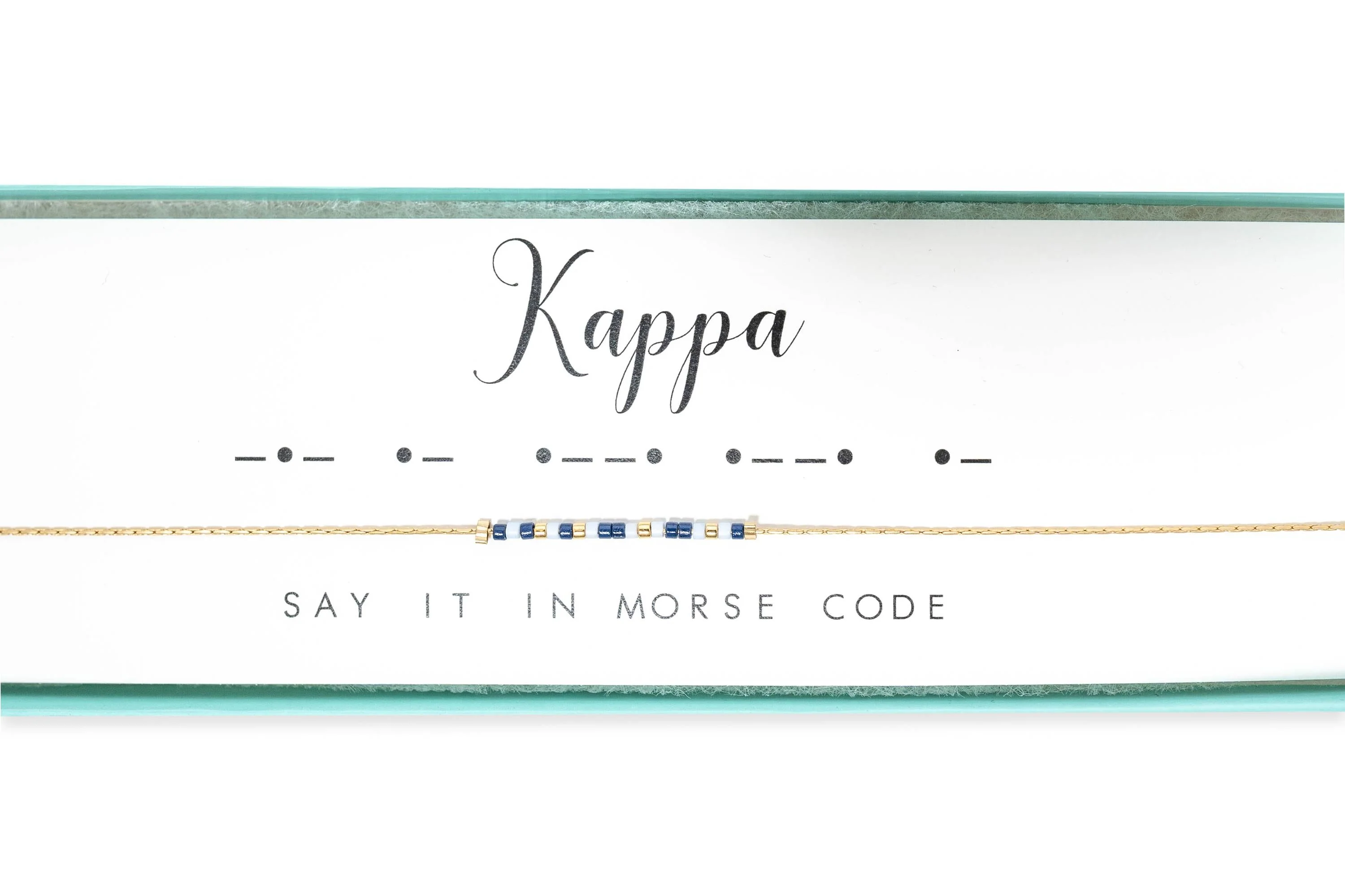Kappa Kappa GammA&Morse Code Necklace - Image 2