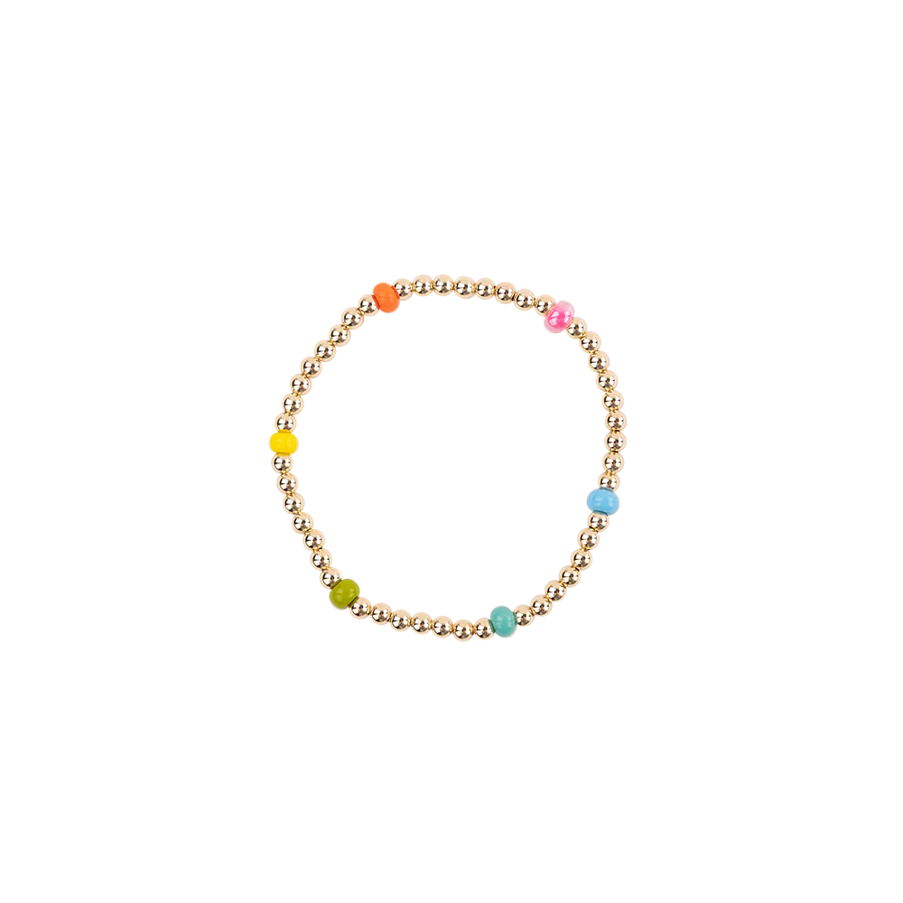 KIDS Confetti Beaded Blondes Bracelet