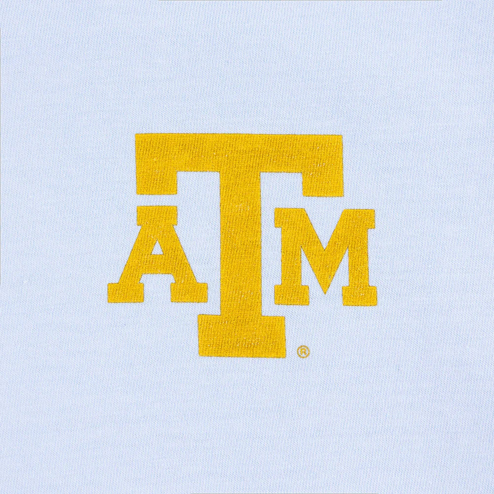 Kyle Field Light Blue and Gold T-Shirt - Image 4