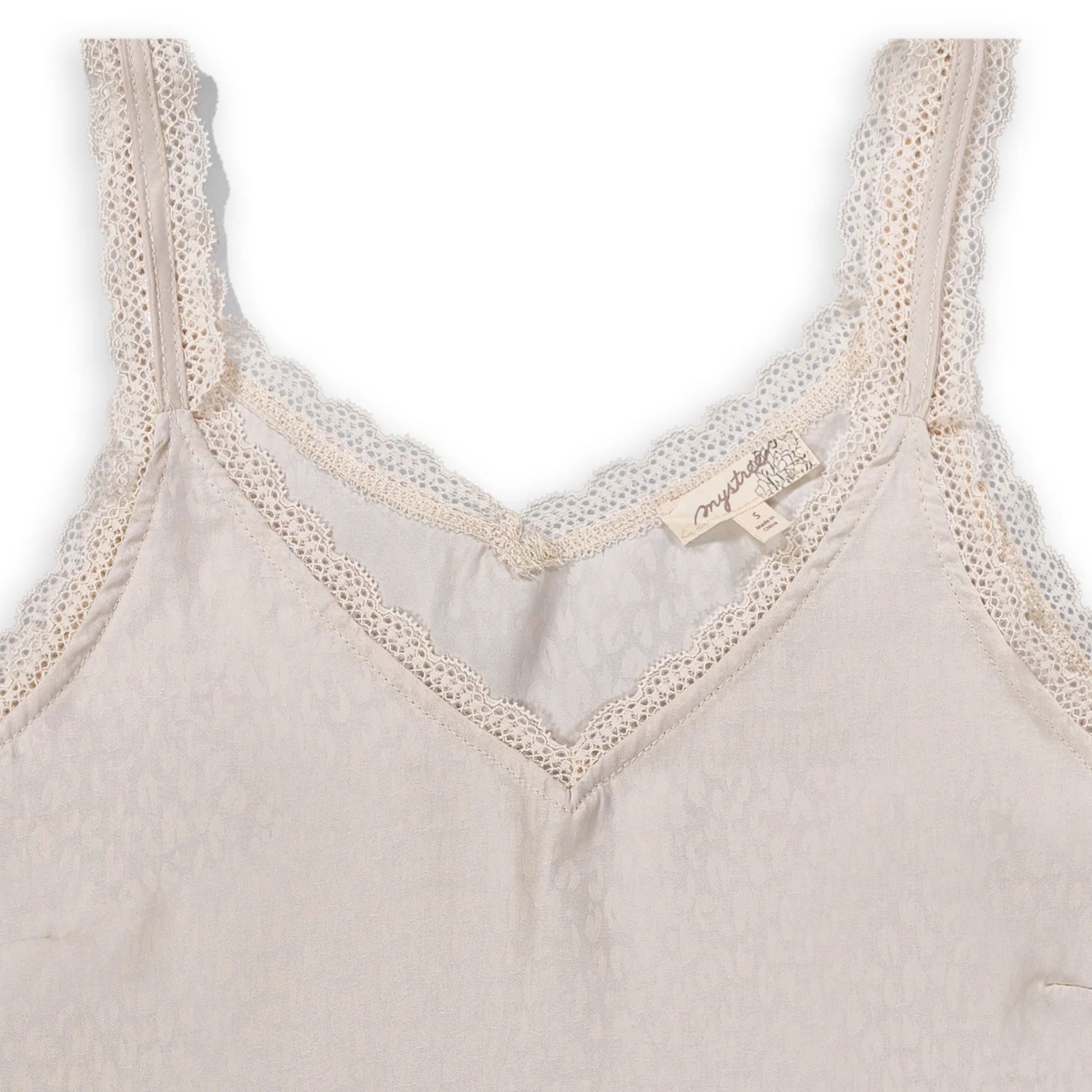 Lace edge cami top - Image 3