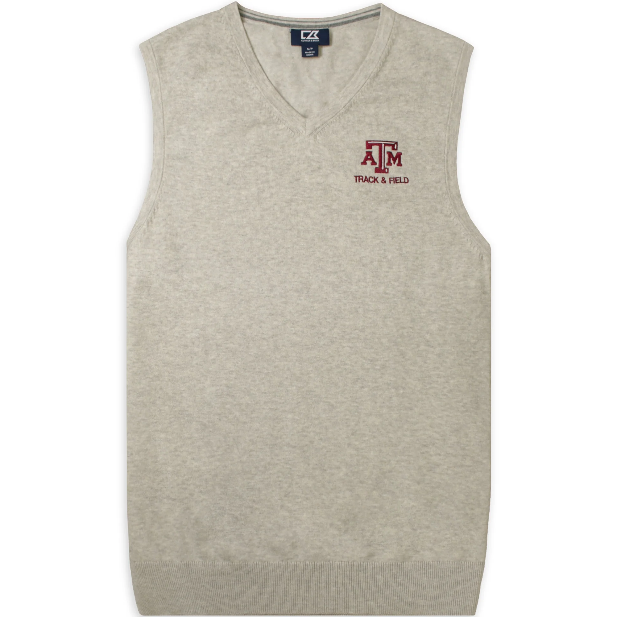 Texas A&M Cutter & Buck Lakemont Track & Field Vest