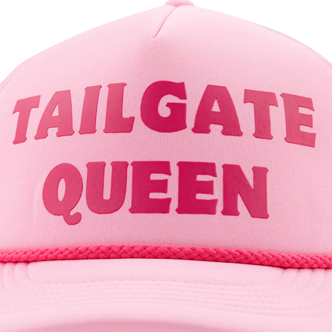 Layerz 5 Panel Structured Tailgate Queen Trucker Cap - Pink - Image 2