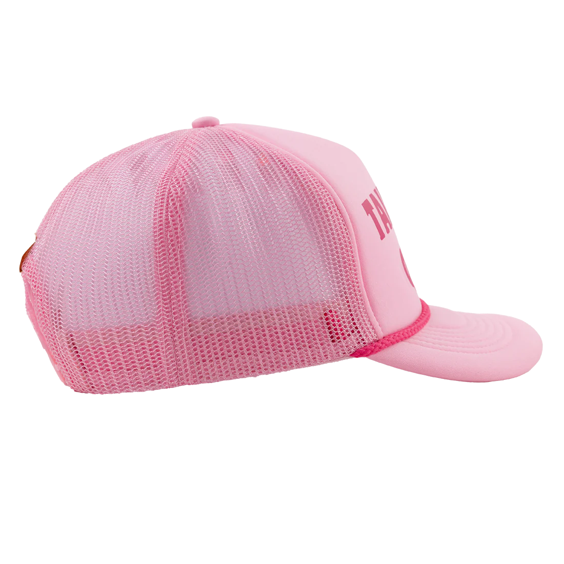 Layerz 5 Panel Structured Tailgate Queen Trucker Cap - Pink - Image 5