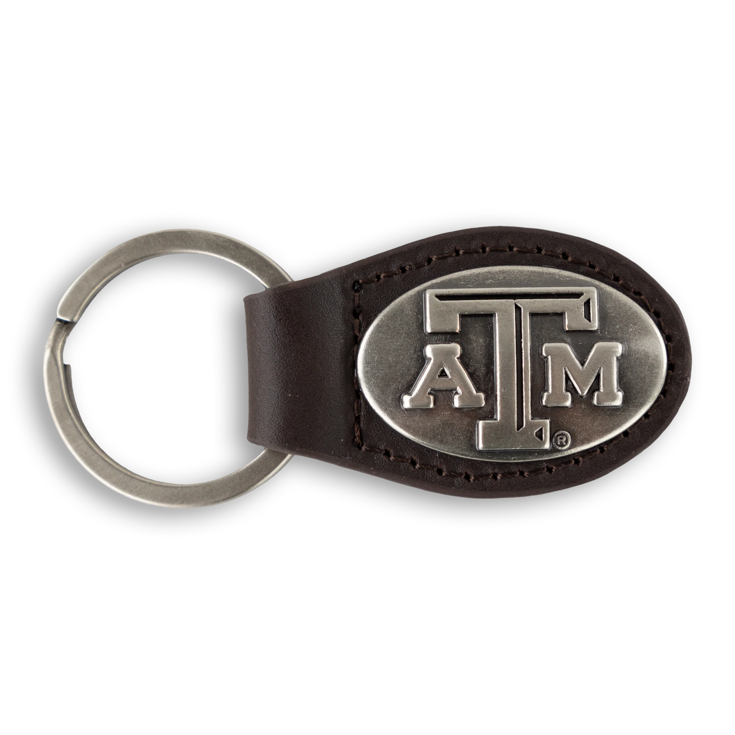 Leather Concho Key Fob