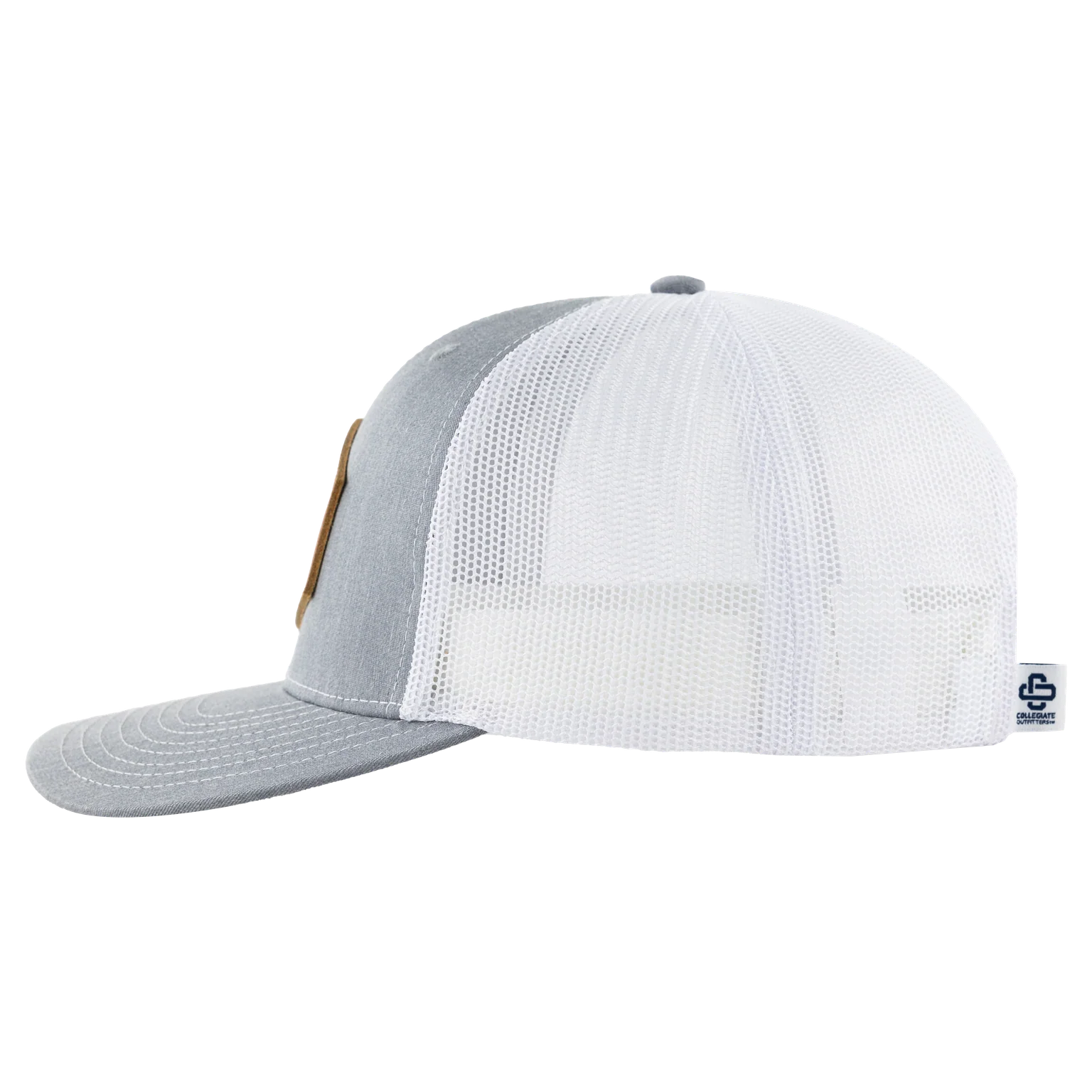 Saw 'Em Off Collegiate Outfitters Leather Patch Hat - Image 3