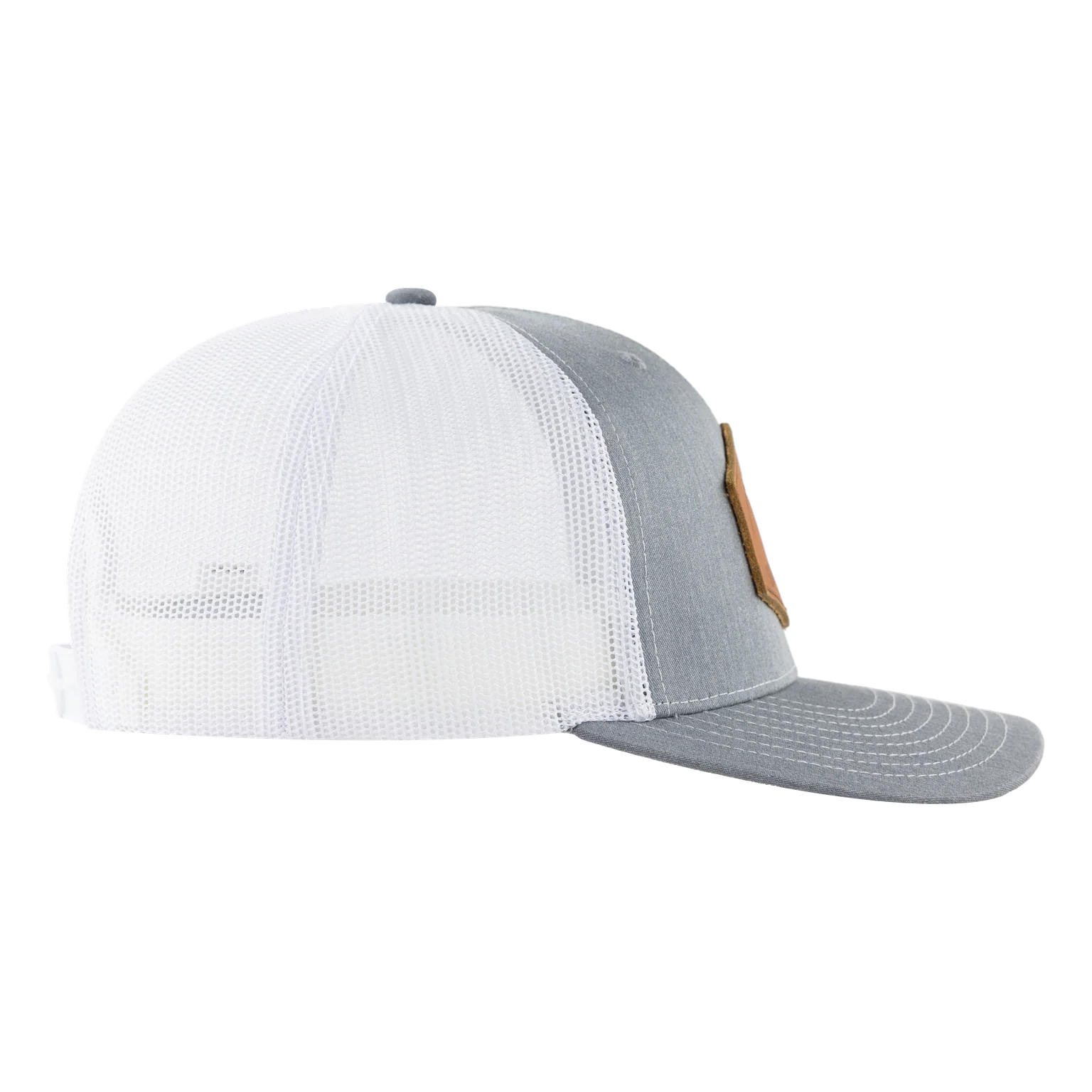 Saw 'Em Off Collegiate Outfitters Leather Patch Hat - Image 4