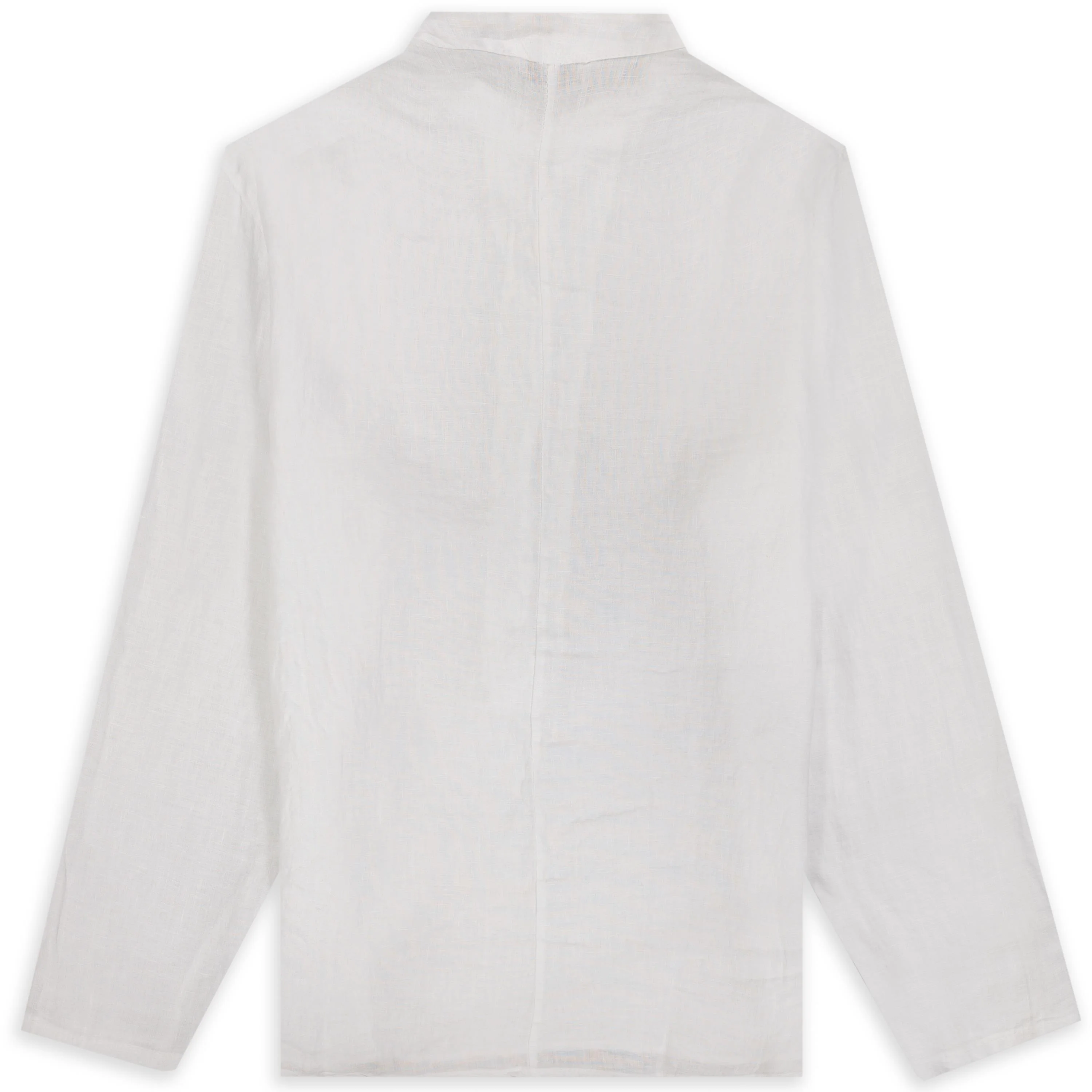 Linen Button Front Top - Image 3