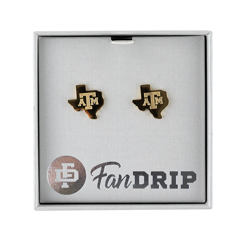 Texas A&M Gold Lonestar Cufflinks - Image 2