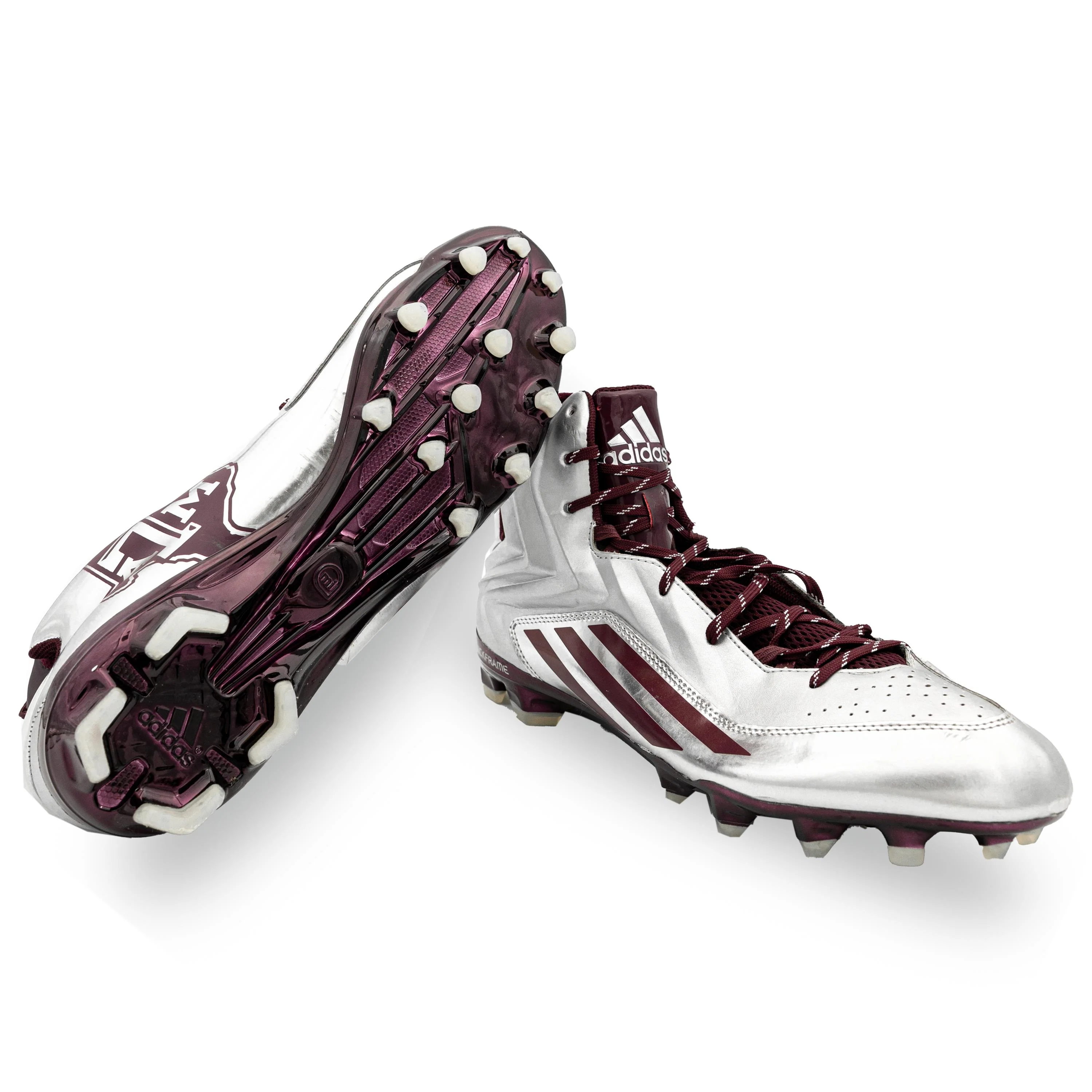 Texas A&M Adidas Collectible Lonestar High Maroon With White Tips - Image 5