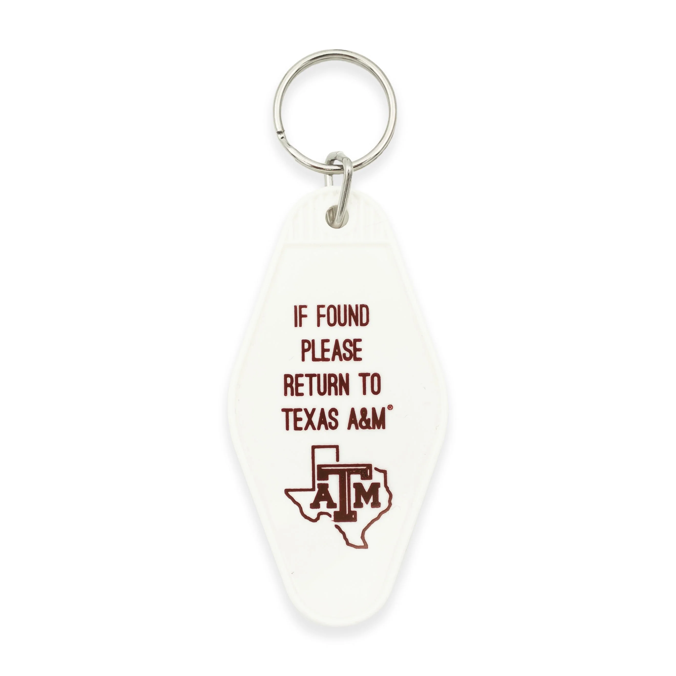 Texas A&M Lone Star Motel Keychain