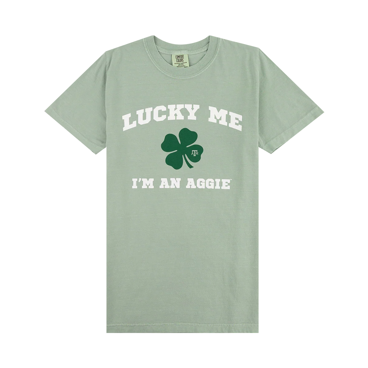 Lucky Me I'm An Aggie T-Shirt - Green