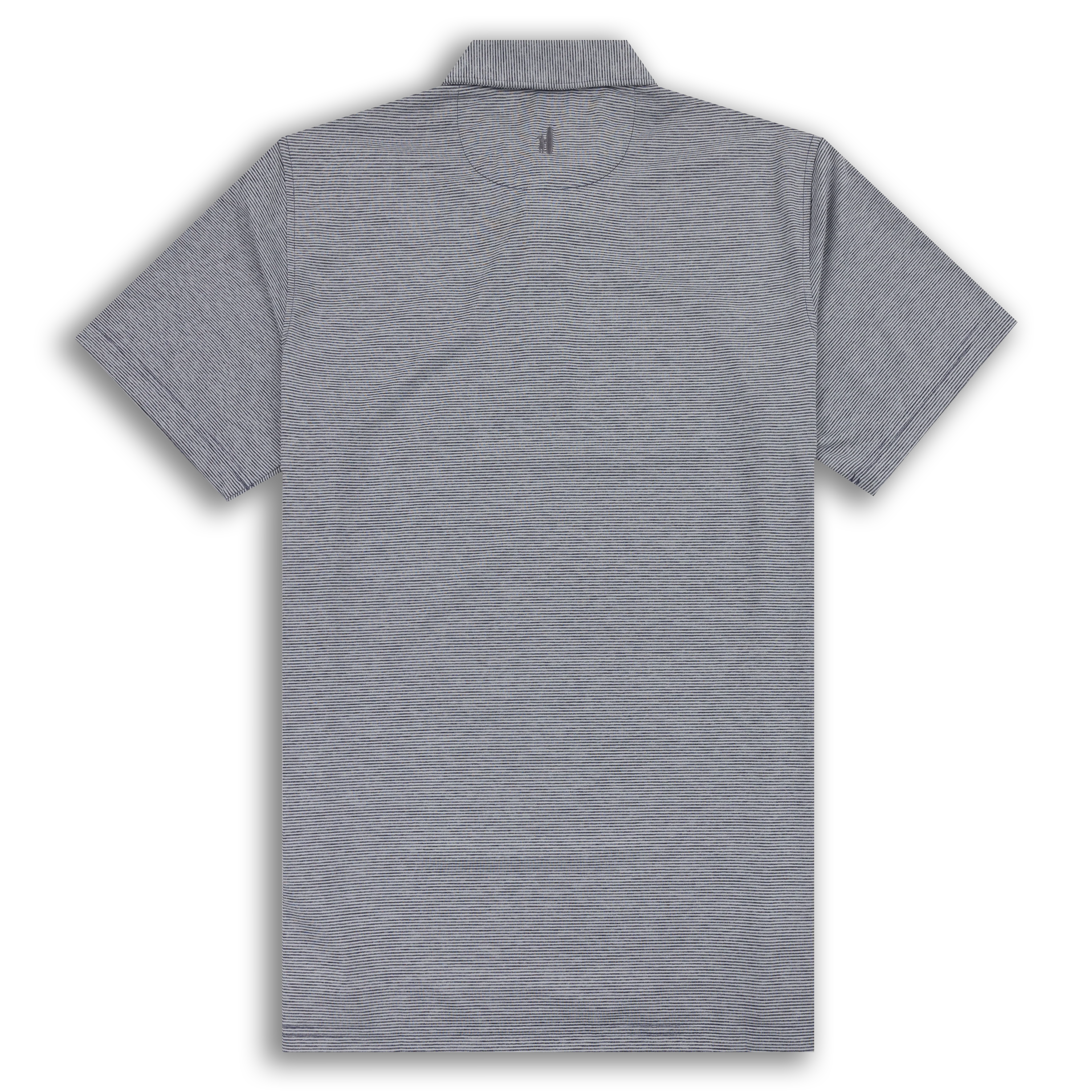Texas A&M Johnnie-O Lyndon Gray Stripe Performance Polo - Image 4