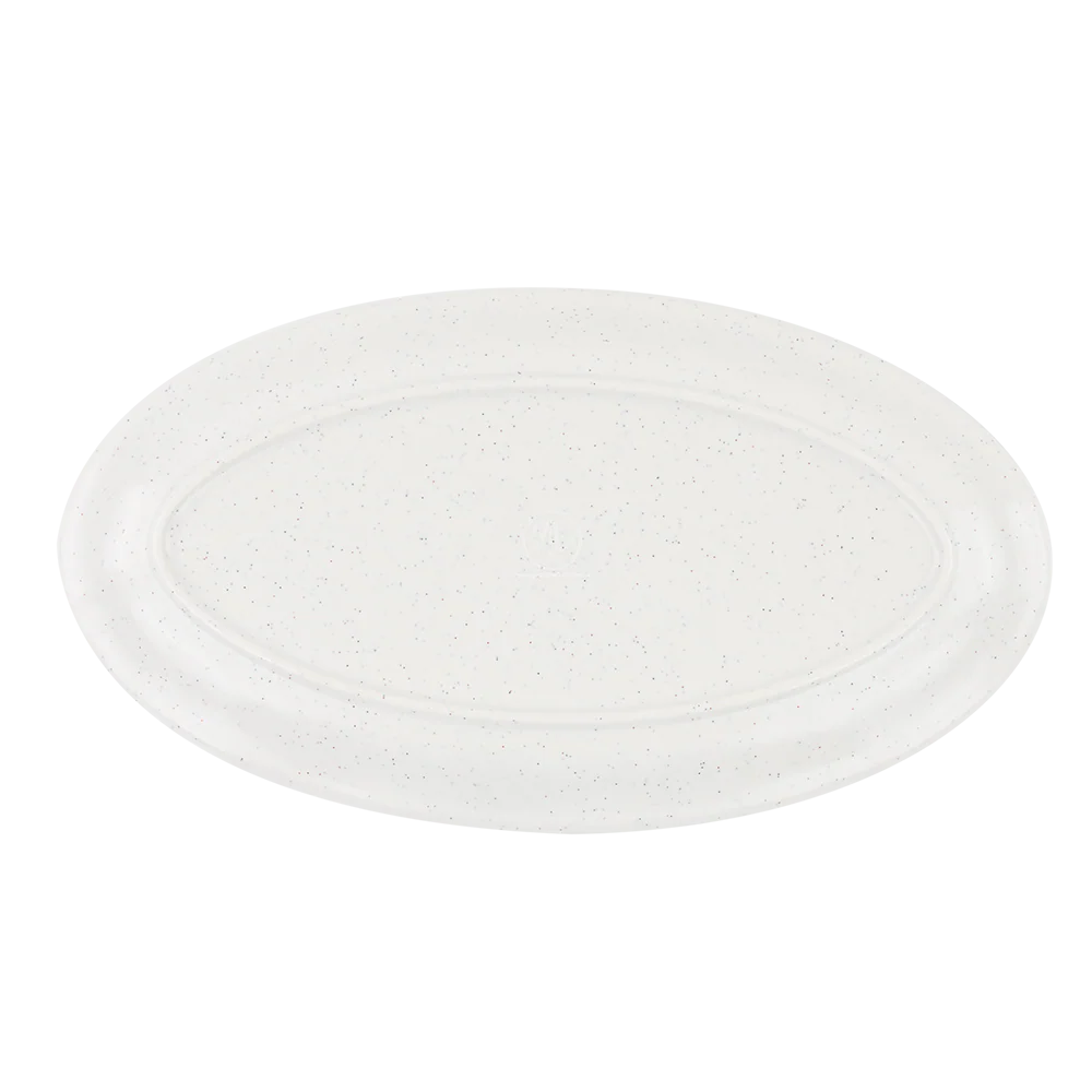 Magnolia Lane Oval Striped Plate - Image 3