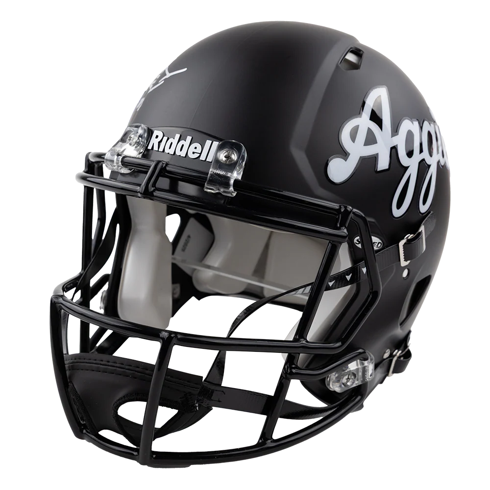 Marcel Reed Black Authentic Football Helmet