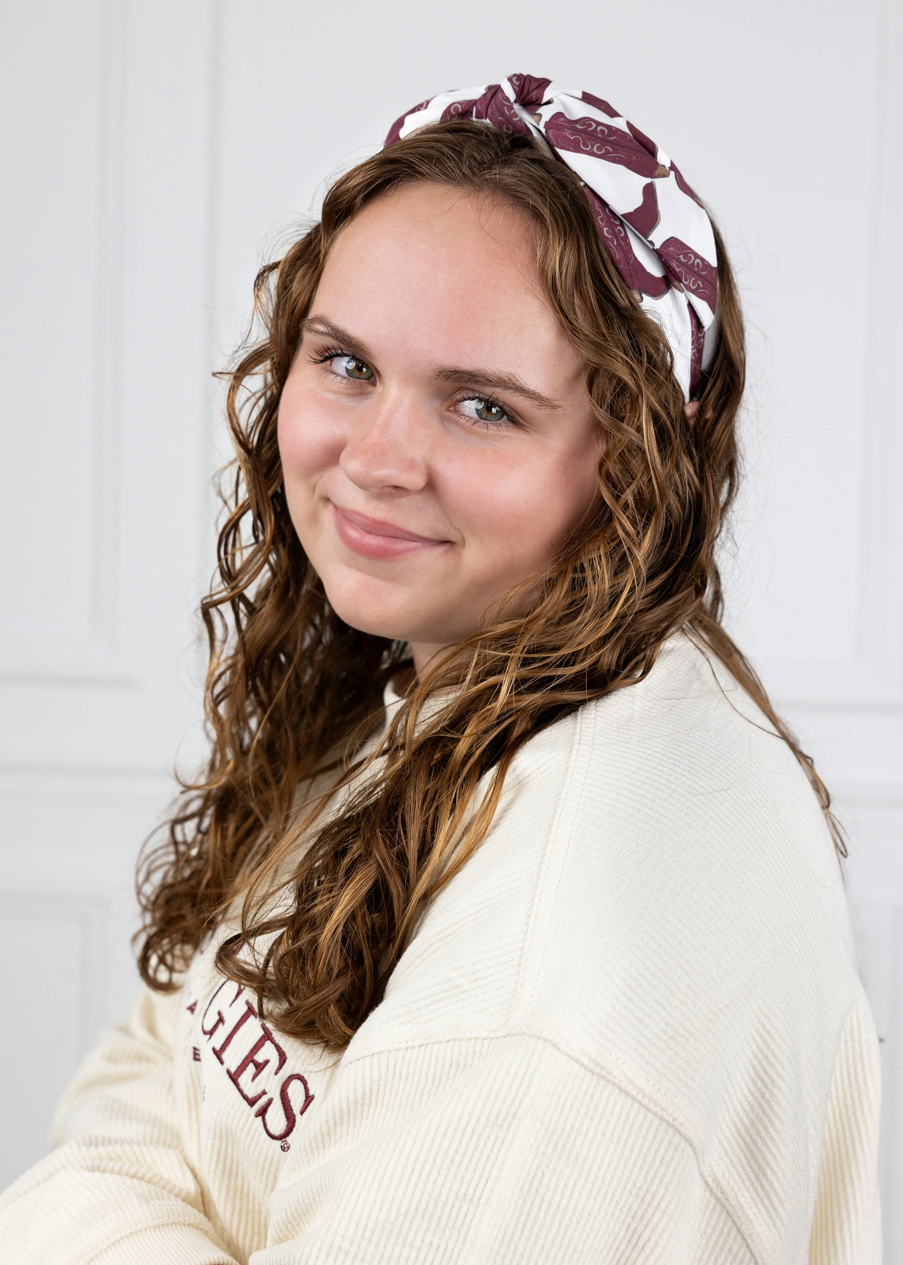 Maroon Boots Headband - Image 2