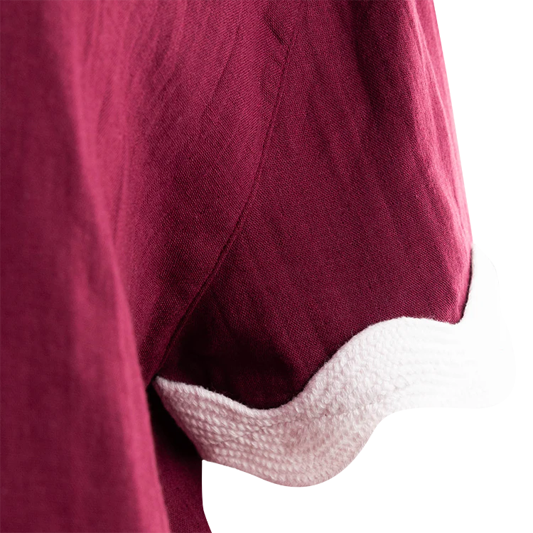 Maroon Gauze Rick Rack Set - Image 3