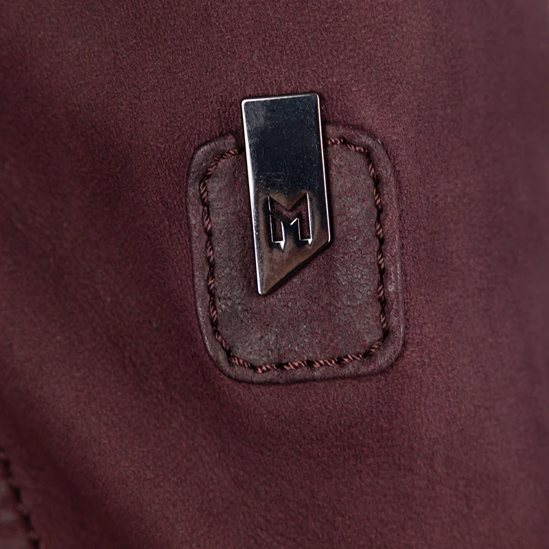 Maroon Leather Twila Jacket - Image 5