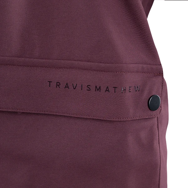 Maroon Travis Mathew Sport Mode Hoodie - Image 4