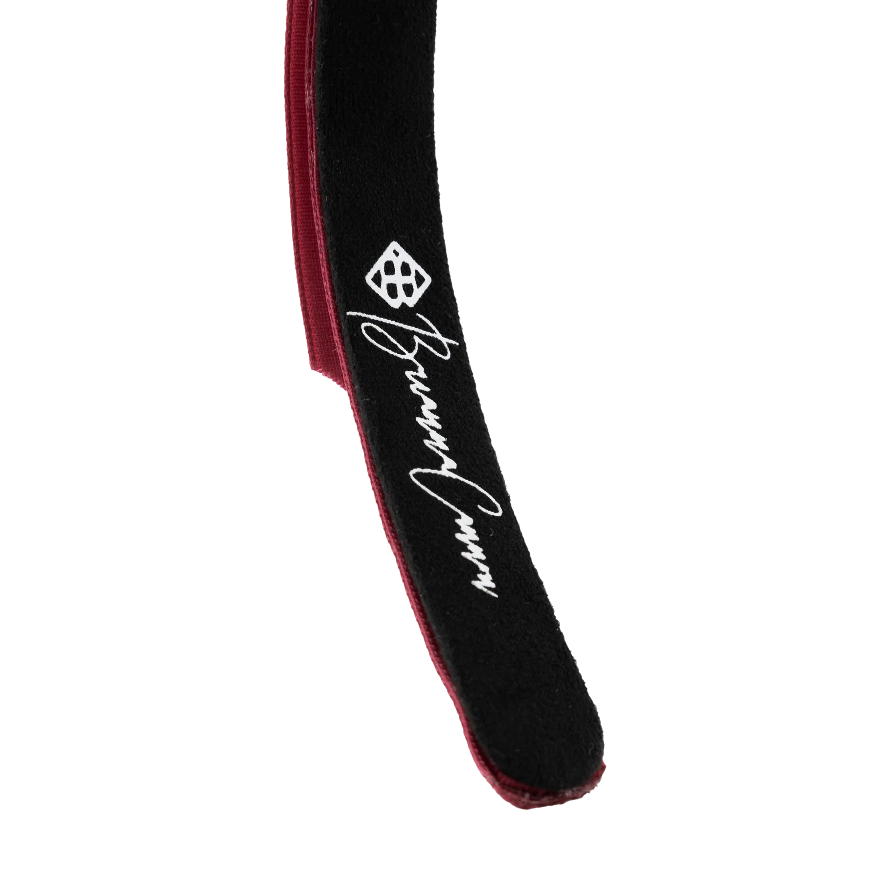 Maroon Velvet Bow Headband - Image 4