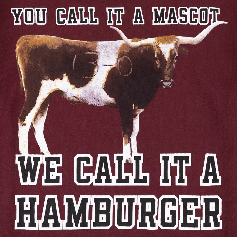 Saw 'Em Off Mascot Hamburger T-Shirt - Image 3