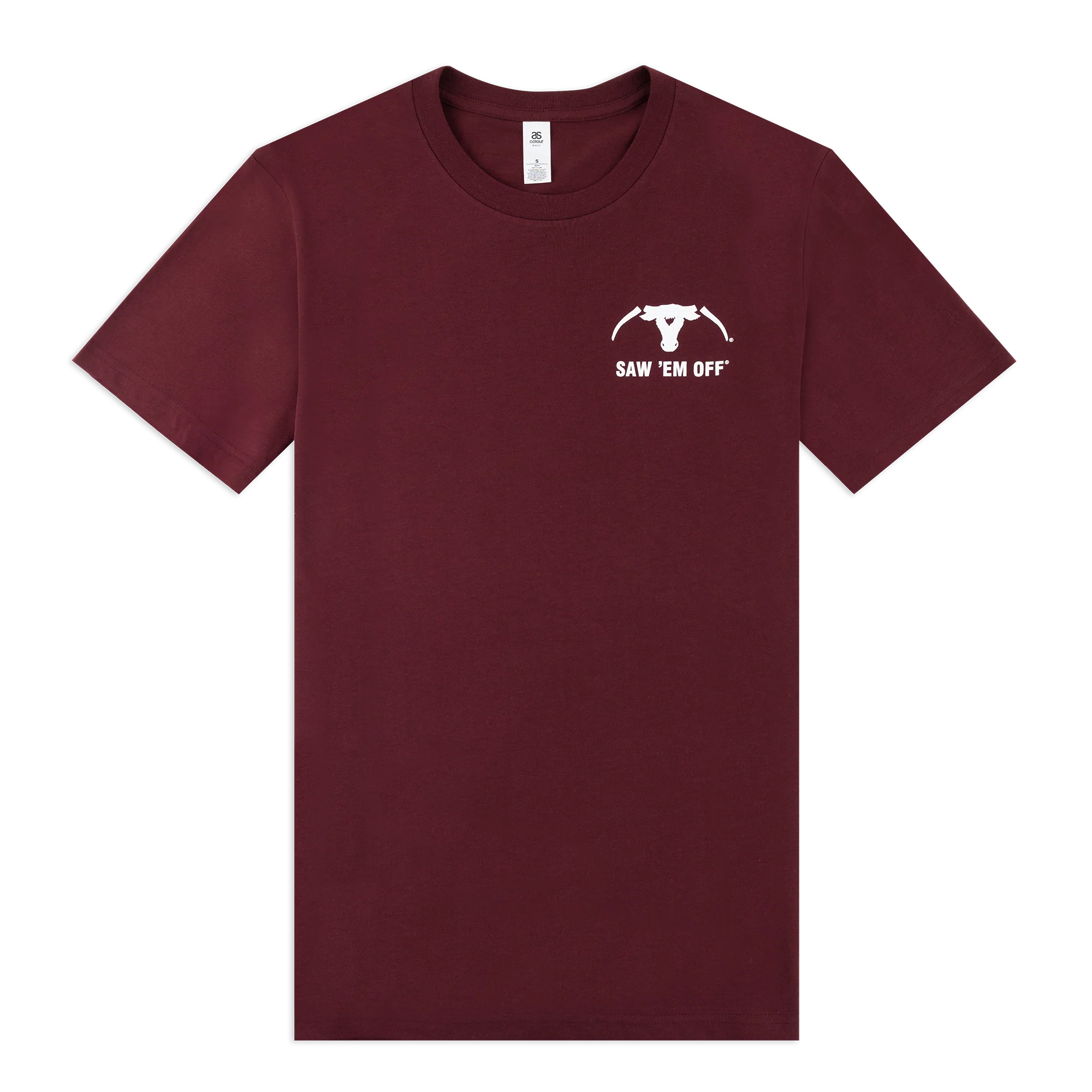 Saw 'Em Off Mascot Hamburger T-Shirt - Image 4