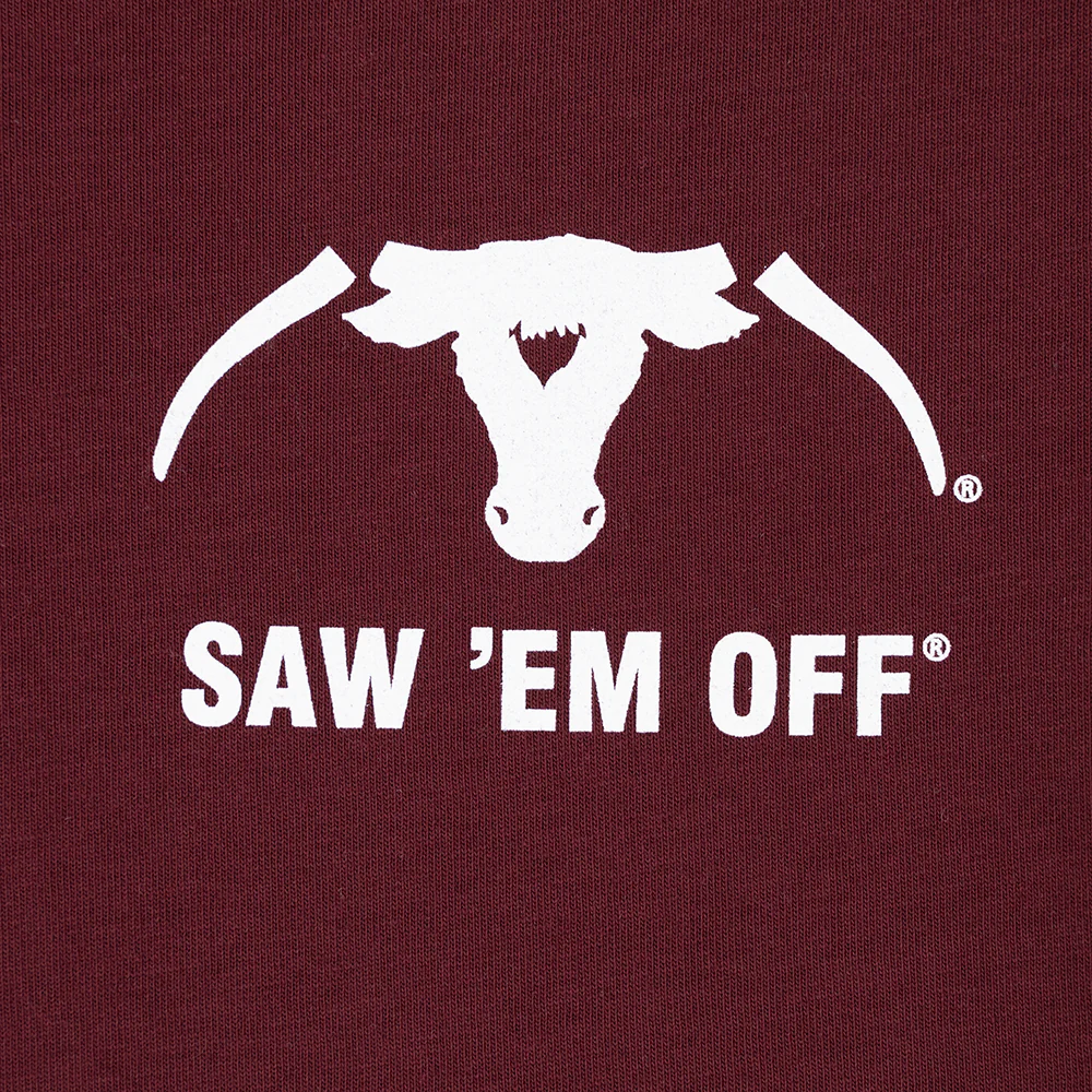 Saw 'Em Off Mascot Hamburger T-Shirt - Image 5