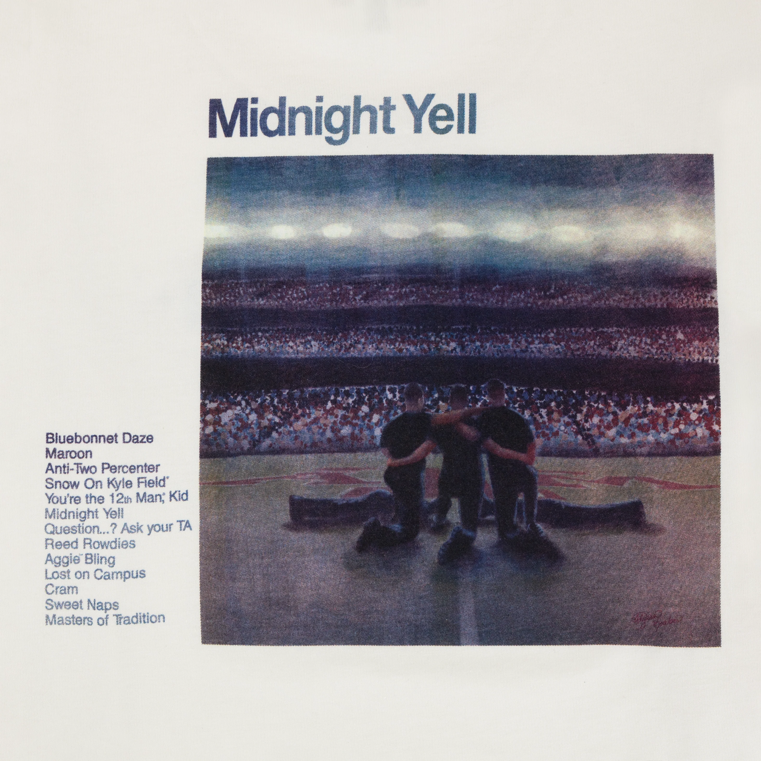 Texas A&M Midnight Yell T-Shirt - Image 2