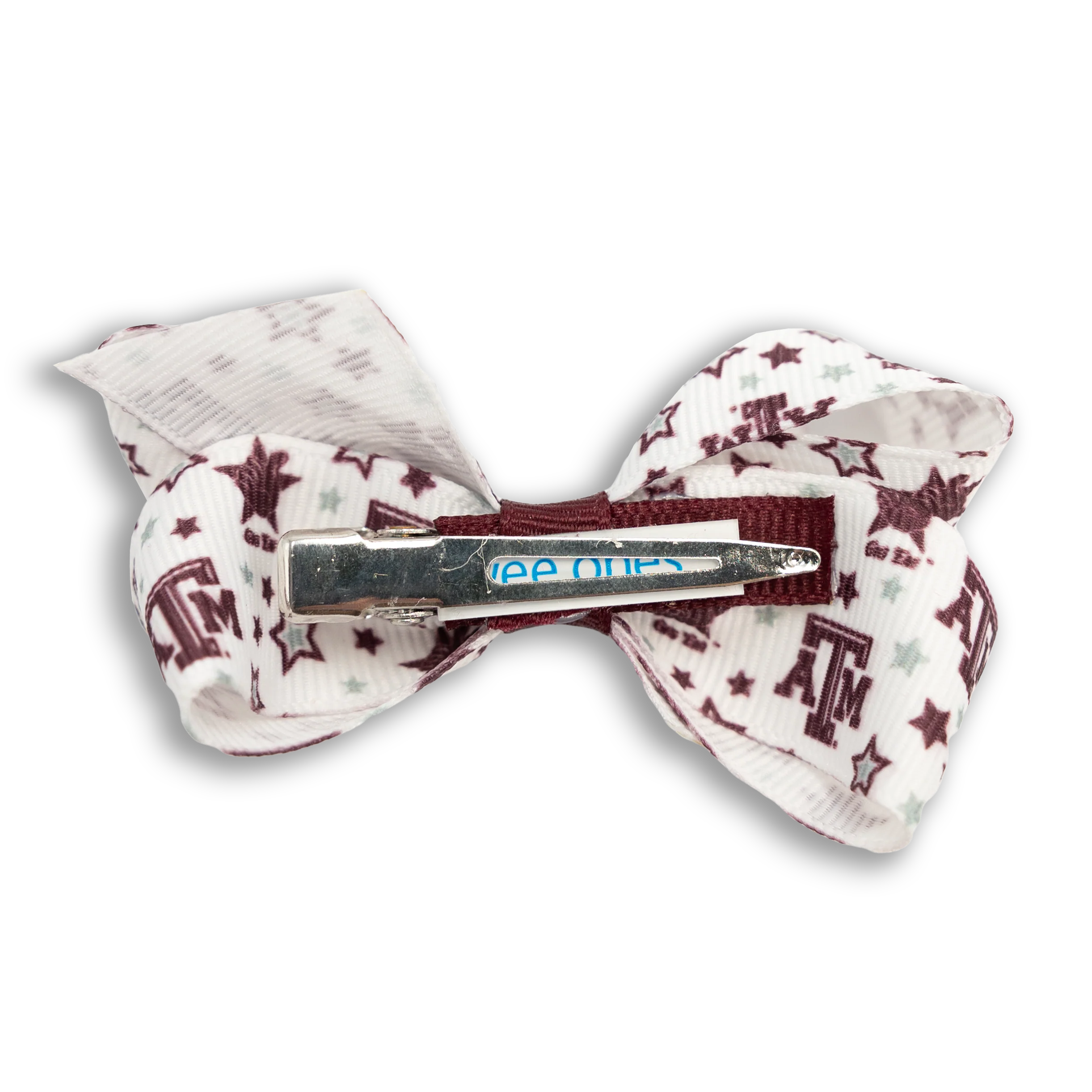 Texas A&M Mini College Star Print Bow - Image 2