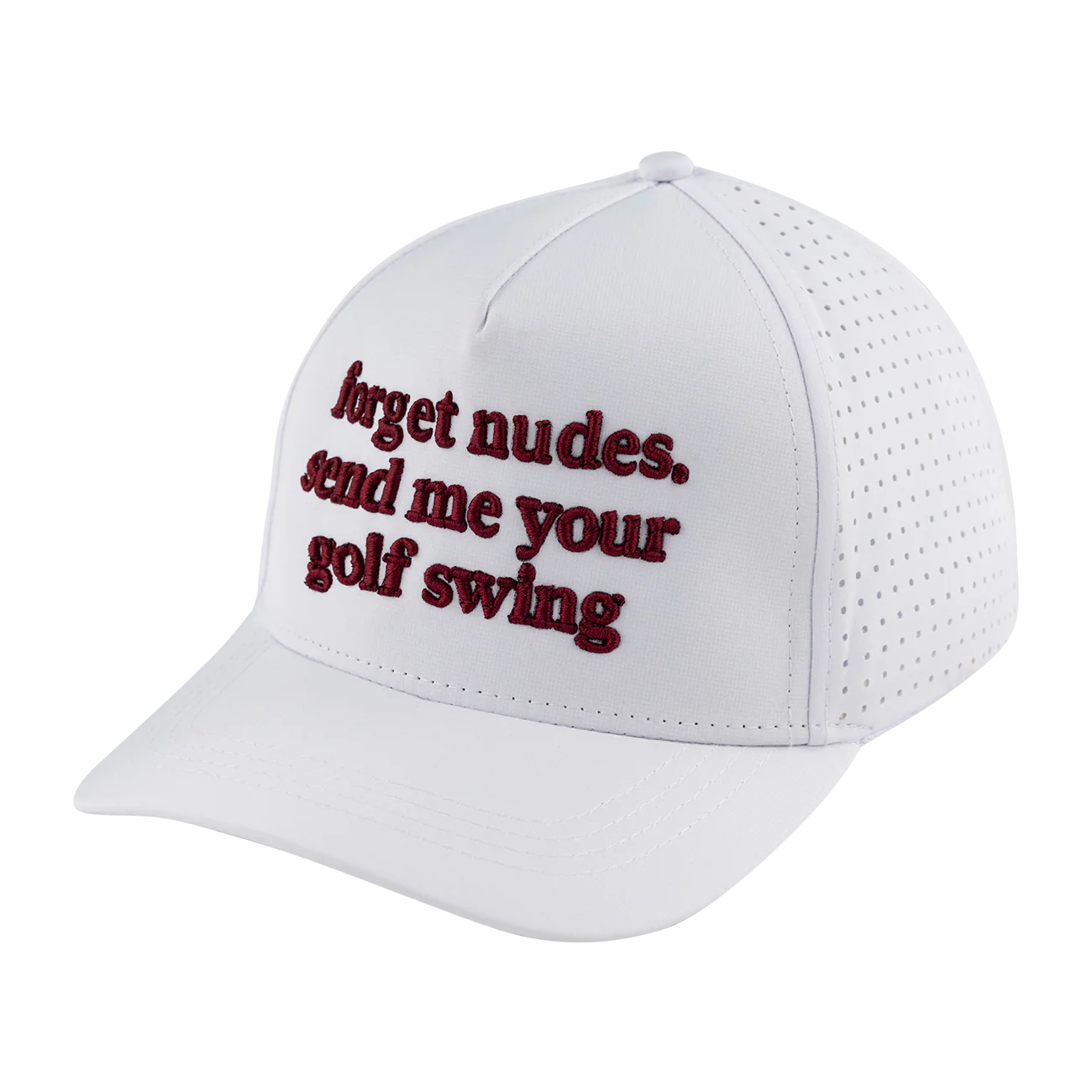 Misfit Snaps White Cap