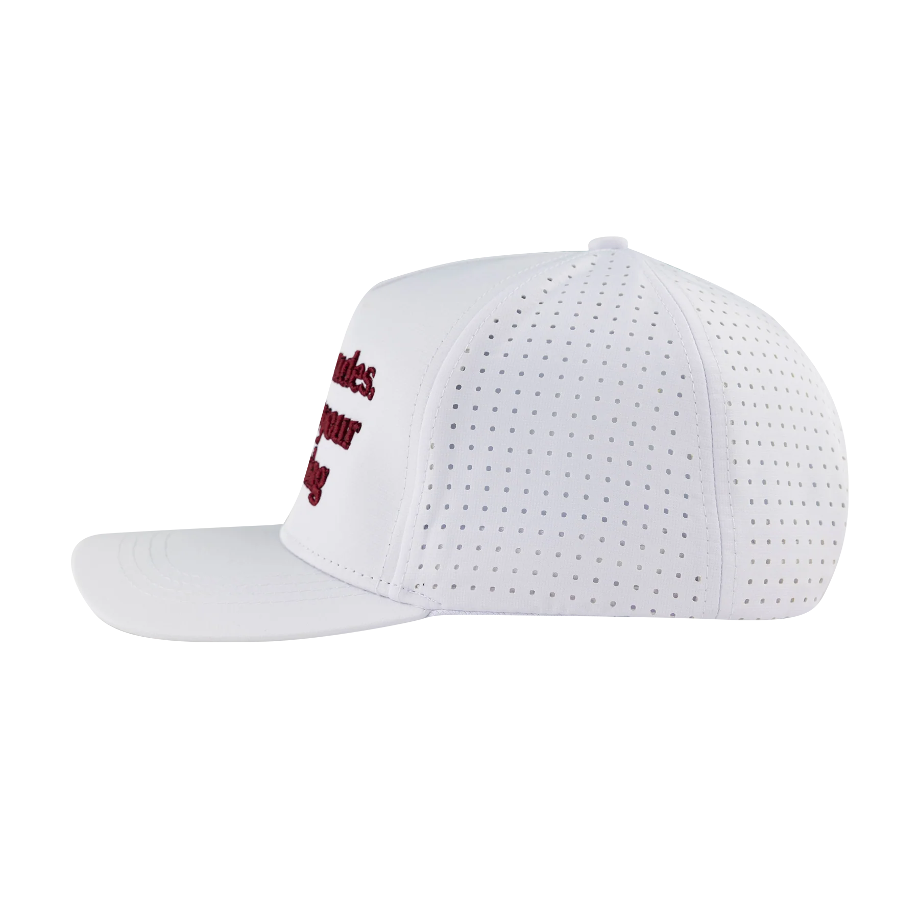 Misfit Snaps White Cap - Image 3