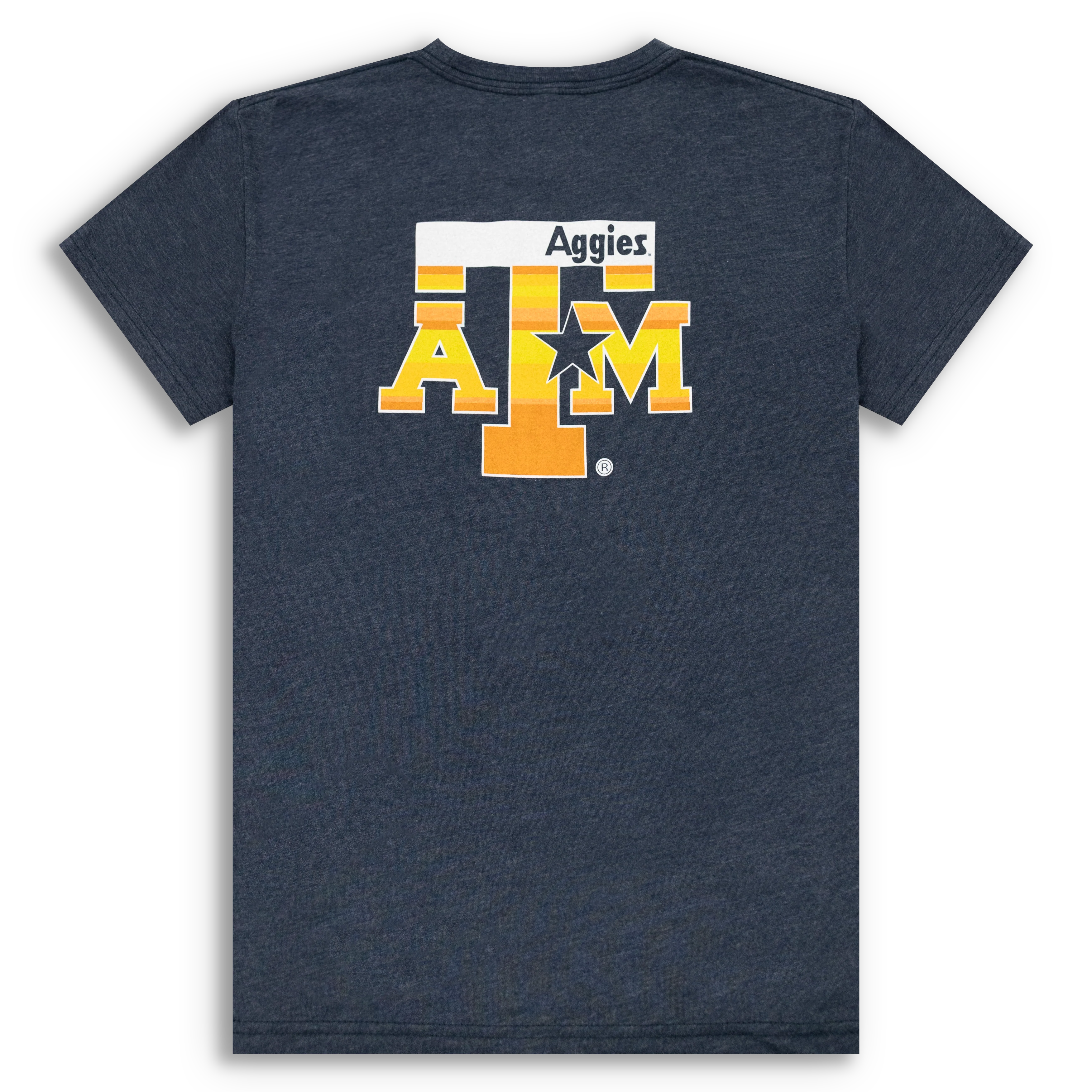 Texas A&M Blue & Orange Star T-Shirt