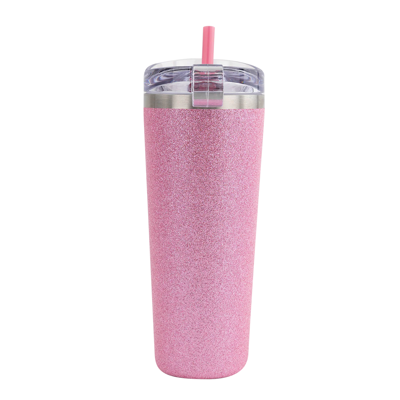 Script Aggies MyBevi 24 oz Vivid Sparkle Bottle - Pink - Image 2