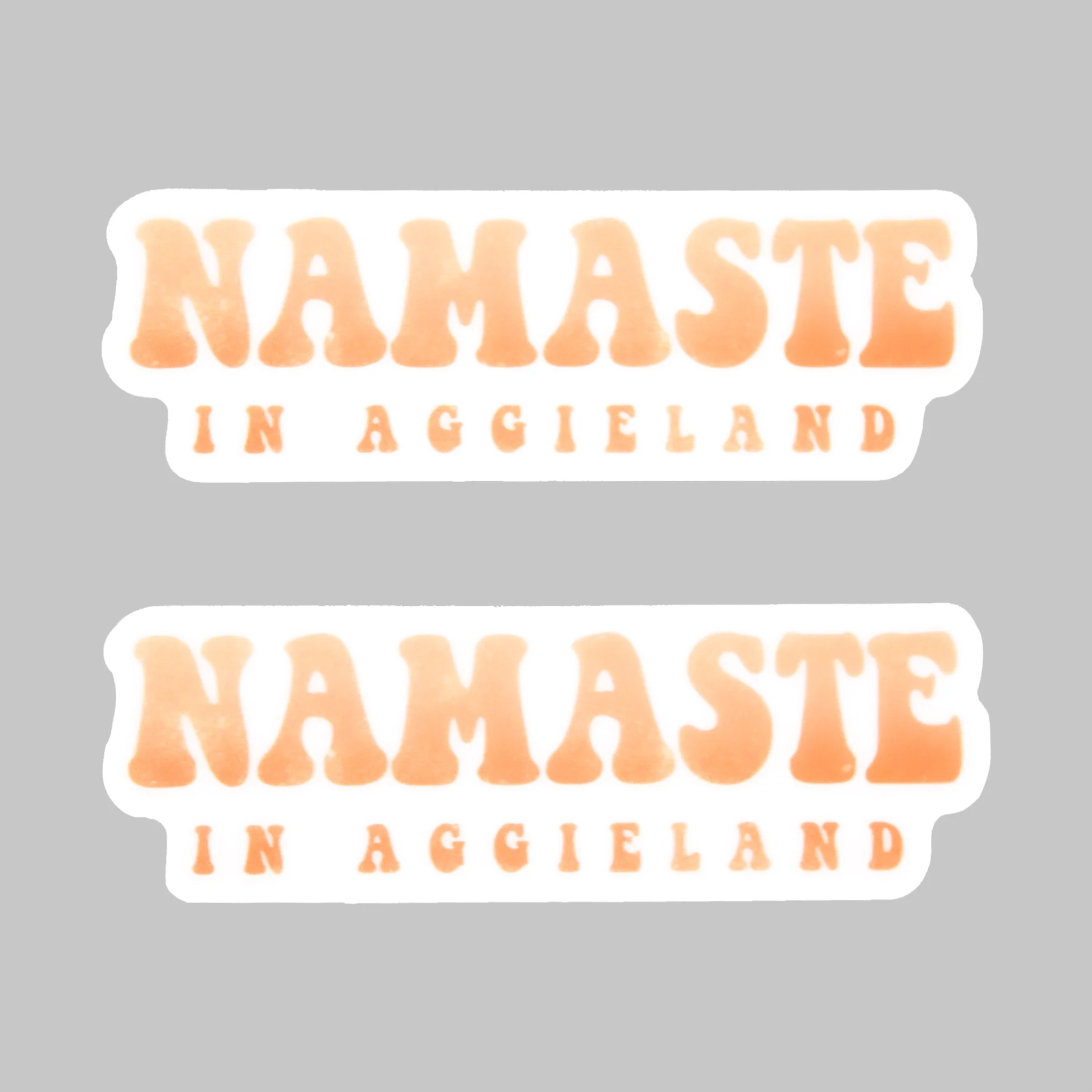 Namaste In Aggieland Dizzler Sticker - Image 4