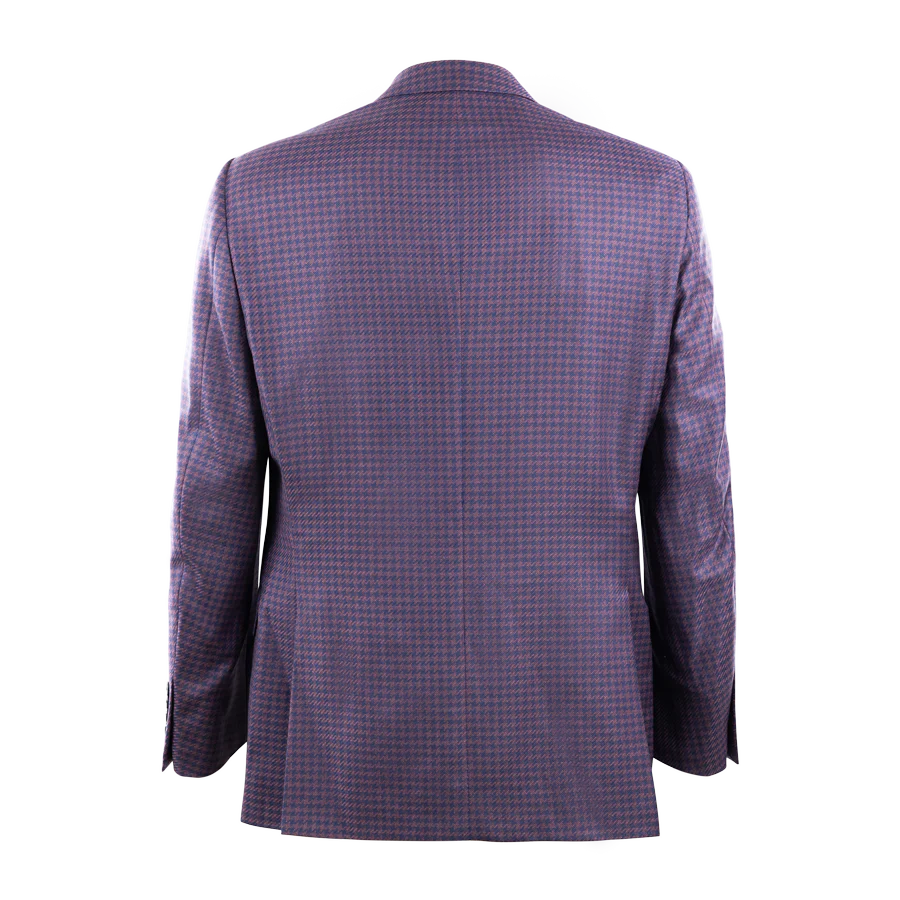 Navy Houndstooth Blazer - Image 6