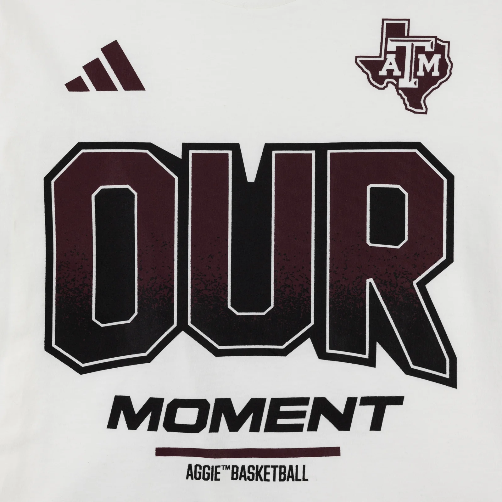 Texas A&M Our Moment Basketball T-Shirt - Image 2