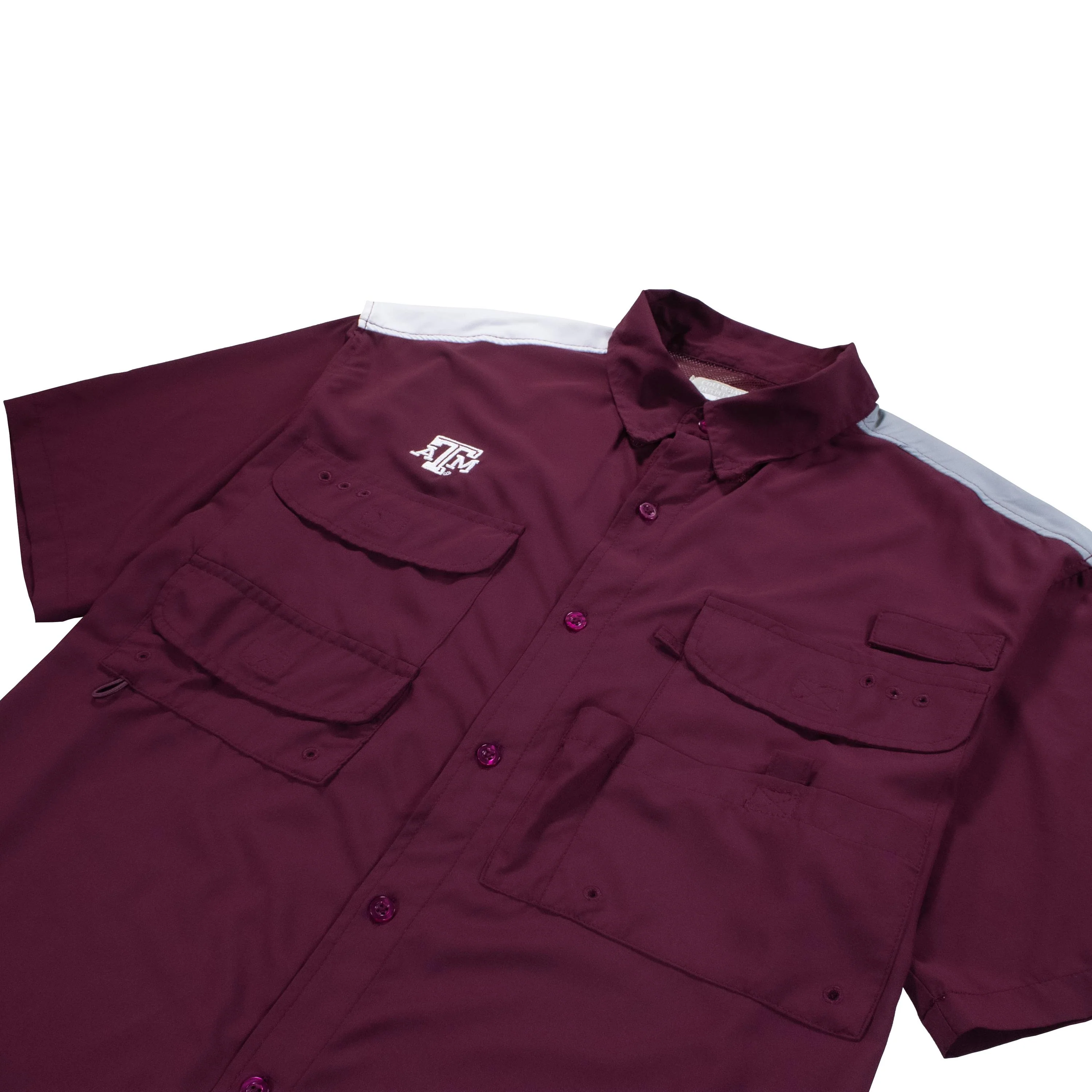 Texas A&M Performance Flag Fishing Shirt - Image 3